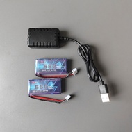 GT2 Football Lithium Battery 2S 1P 7.4V 4.07 WH 80C 550mAh MAh Accessories