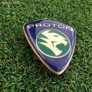 ❅☇PROTON WAJA MMC ORIGINAL RIM CAP LOGO BACK SIDE COVER LOGO AND STEERING LOGO (GLUE)