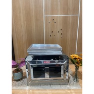 Three Diamond Oven 2 glass. 1 Stainless Steel Furnace