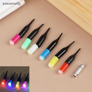 yosunrui5j] 5Pcs Electric Fishing Float Tail LED Electronic Light Luminous Drifting LED Lamp Light F