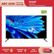 Sharp 4TC75FJ1X Led Tv 75 Inch Uhd 4K Google TV HDR Mirroring 75FJ1X