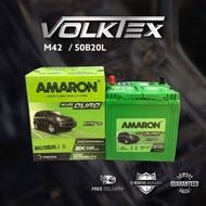 M42 AMARON HI LIFE M42 EFB Series Car Battery Long Lasting- Myvi,Bezza