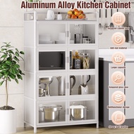 Almari Dapur Kitchen Storage Cabinet with door Cabinet Dapur Rak dapur bertutup Rak Pinggan Bertutup Rak Kabinet Dapur