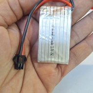 3.7v 600mah lipo Battery RC Rechargeable Batteries 25C SM-2P Plug Connector