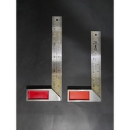 Stainless Steel Try Square Ruler/ Angle Ruler/ L Shape Ruler/ Pembaris Besi L/ Sesiku L