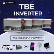 TBE Inverter เครื่องแปลงไฟ เปลี่ยนไฟรถเป็นไฟบ้าน 300-500-1000-1500 Watt