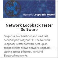 Network Loopback Tester Software 商業單機下載版(需先購買 Raspberry Pi 硬體及 BurnInTest 軟體才能運作)!