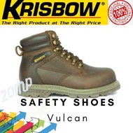 Sepatu Safety Sepatu Pengaman Vulcan Brown Original Krisbow