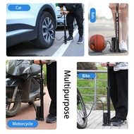 TIGU High Pressure Bicycle Pump With Gauge 160 PSI Air Pump for Bike/Motorcycle/MTB/Car Pam Basikal 