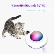Gravity UFO Cat Teaser Toy Cat Spinner Cat Self-Entertainment Teaser Wand Electric Cat Teaser Ball