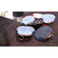 Kiss lock purse Denim Wallet II (Wallet) <Made in Japan> Okayama denim unisex gift