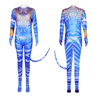Avatar 2 Cos Costume Nietini Movie The Way Of Water Cosplay Full Set Of Halloween Performance Play S