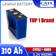 แบตเตอรี่ลิเธียมฟอสเฟต CATL 3.2v 314ah 310a  Lifepo4 แบตใหม่ แถมฟรี น๊อตบัตบาร์ 🎁ลดก้อนละ100฿ทักแชทม