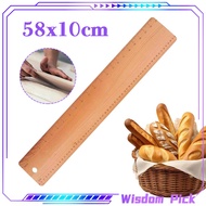 Bread Flipping Board 23 inch Baguette Flipping Board Bread Wood Transfer Peel For Pie Cookie Baking