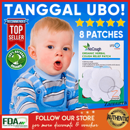 TANGGAL UBO! [8 PATCHES] NoCough Cough Organic Herbal Relief Patch for Baby, Gamot sa Ubo, Cough Rel