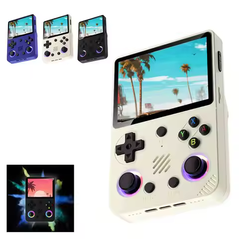 For RG36 PRO Retro Handheld Game Console 3.5 - Inch Emulators Quad-Core RK3326 Linux IPS System Batt