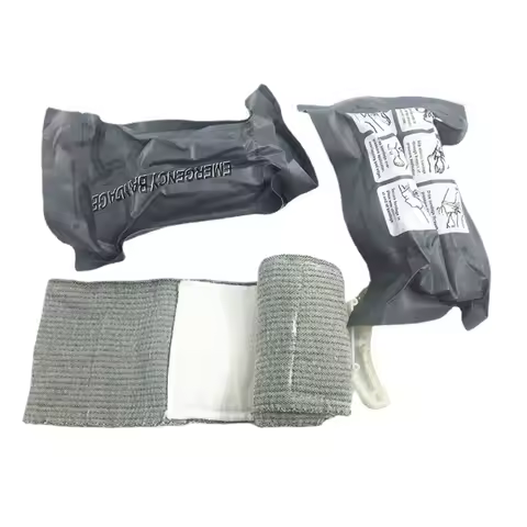 4/6inch Israel Bandage Outdoor First Aid Traumatic Hemostatic Bandage Tactical Emergency Training Sw