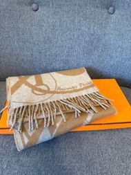 Hermes cashmere 頸巾 圍巾