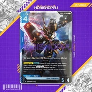 GD01-003 Unicorn Gundam 02 Banshee Destroy Mode LR (English) | GD01 Newtype Rising GUNDAM CARD GAME