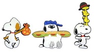 Snoopy Town限定 Snoopy Olaf Andy Magnet Hook 磁石 磁鐵掛勾