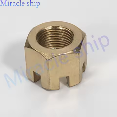 90171-18M04-00 Propeller Nut Castle for yamaha outboard motor 2T 100-350HP 4T F75- F350 90171-18M04 