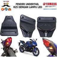 FENDER UNDERTAIL SEIN R25 YAMAHA R 25 MT25 MT 25 UNDER TAIL LAMPU BELAKANG KOLONG SEIN SEN PNP
