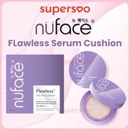 Nuface Flawless+ Serum Cushion with SPF 30 PA+++ Medium to High Coverage Foundation Cushion
