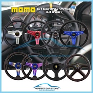 Momo Sport Steering Wheel 14 Inch Wira Satria Iswara Saga Kancil Viva