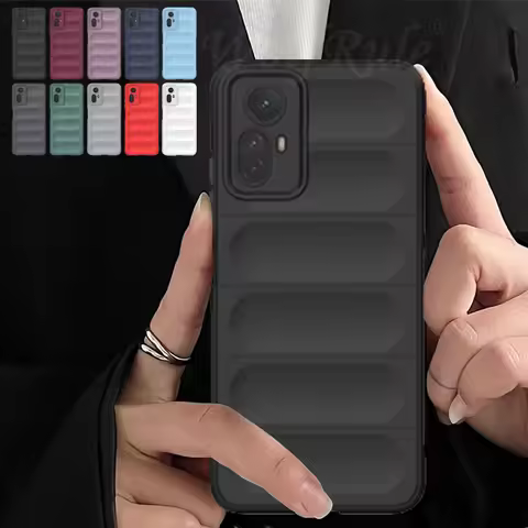 For Redmi Note 12S Case Cover Xiaomi Redmi Note 12S Capas Bumper Shockproof Colour Armor Bumper Soft