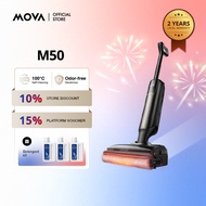 MOVA M50 Wet Dry Vacuum Cleaner | 100% Anti-tangle | 100°C Self-Cleaning | Odor-Free Deodorizer | 10