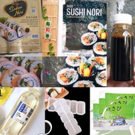Sushi Nori Sakao Nori Halal contains 5 sheets + Bamboo sushi roller | Also available Sushi Vinegar, 