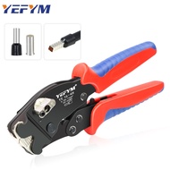 Ferrule Crimping Tool YE 16-4H Tubular Terminals 0.08-16mm2/30-5AWG Mini Pliers Adjust Knob To Contr