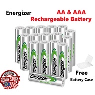 Energizer AA/AAA Rechargeable Battery 900mAh 2450Ah 1.2V NI-MH with Storage Box Universal Smart Char