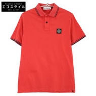 Stone Island 修身方形Logo短袖Polo衫，L碼