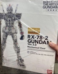 絕版 MG RX-78-2 Ver.3 Mechanical Clear  全 透明 機械透明  1/100 RX 78-2 The Art Of Gundam 會場限定 龘