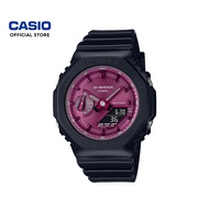 CASIO G-SHOCK BLACK &amp; RED GMA-S2100RB Ladies Analog Digital Watch Resin Band