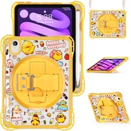 เคสแข็งอะคริลิคกันกระแทกสำหรับ iPad Mini 7th A17 Pro 2025 Mini 6th Gen 8.3นิ้วพร้อมที่ใส่ดินสอ