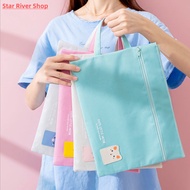 1pc A4 Size File Folder Bag Documents Stationery Books Stora