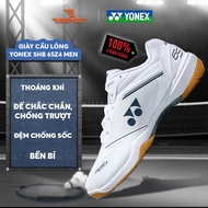 Genuine Yonex SHB65Z4 Men 2025 Badminton Shoes - White - Shock Absorbing - Durable - Optimal Floor G