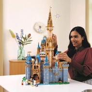 Compatible with Lego43222Cinderella Disney Castle Series High Difficulty Building Blocks Girl Toys