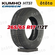 Lốp ô tô Kumho 265/65 R17 112T Crugen HT51 – Chính Hãng BH 5 năm (265/65R17  265 65 R17)