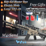 M4 Gel Blaster Toy Gun M4A1 Sand Splatter Ball Gun Water Bead Gel Blaster Electric Automatic Safety 