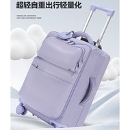 Fresh and Fashionable Color Matching Ultra Light Luggage 20inch Super Light and Thin Nylon Fiber Fab