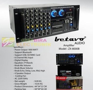 power ampli audio betavo bt ZX8000 NEW Bluetooth amplifier karaoke betavo ZX 8000 Original
