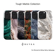 Burga Tough Marble Collection Premium Silicone Case For iPhone16/16Plus/16Pro/16Promax