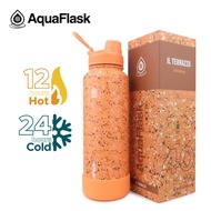 Aqua flask il terrazzo vacuum insulated stainless steel tumbler 40oz, 32oz, 22oz, 18oz sizes