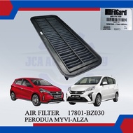 AIR FILTER - PERODUA MYVI, ALZA - FilGard - 17801-BZ030