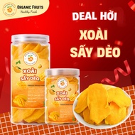 Pure Dried Mango 1200ml Jar, Organic Dried Mango Whole Pieces Naturally Sweet and Sour No Fiber - Or