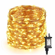 Powered Lights 200LED String Fairy Lights for Outdoor Christmas Lighting Courtyard Street Garden Dec