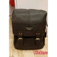 Kickers Leather Backpack